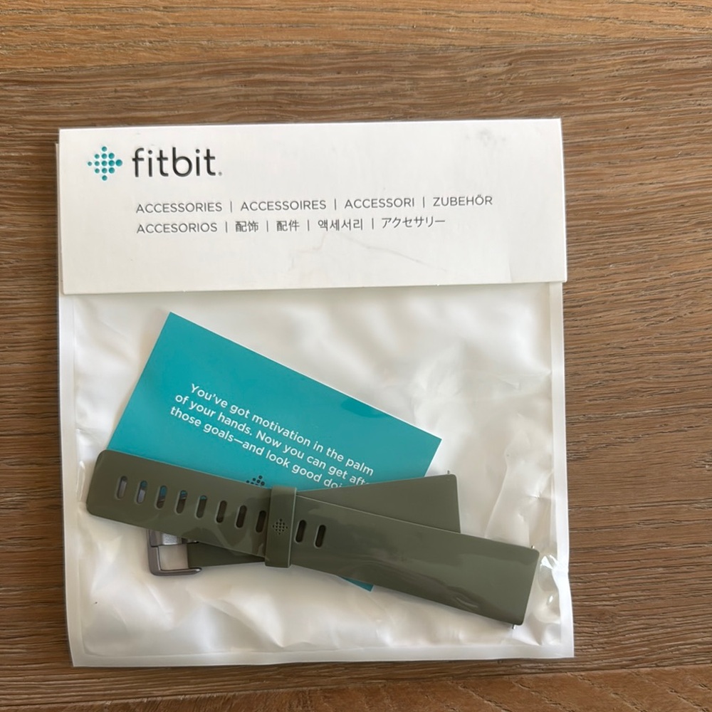 Fitbit Olive Green Wearable Band